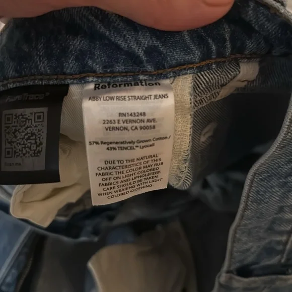 Reformation Blue Women's Jeans